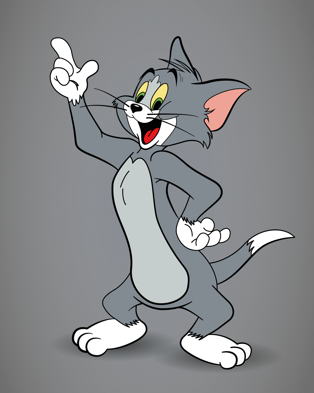 549. Illustración de gato