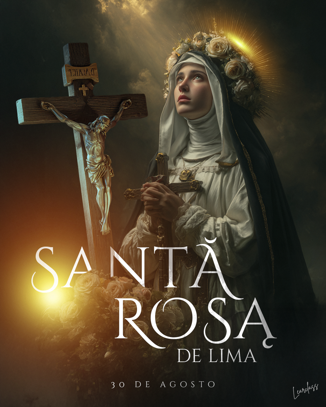 501. Flyer para Santa Rosa de Lima