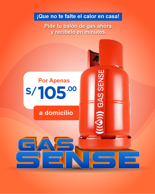 324. Flyer para venta de gas