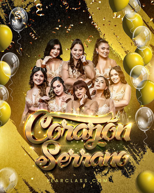 475. Flyer para corazón serrano