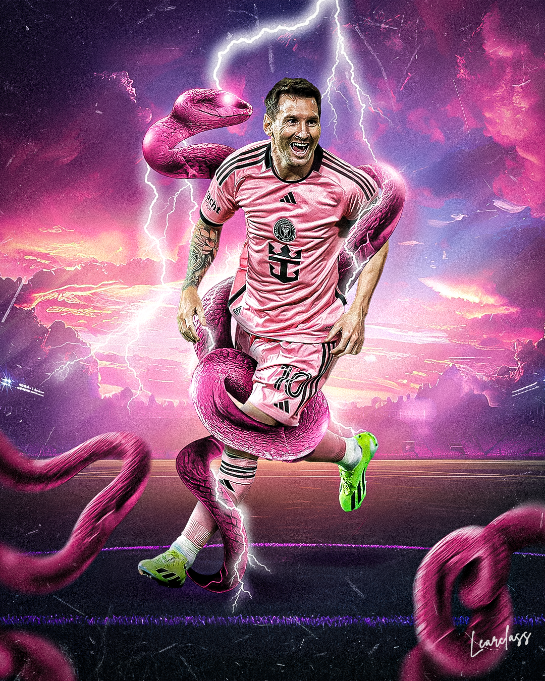 523. Flyer deportivo con IA y Photoshop